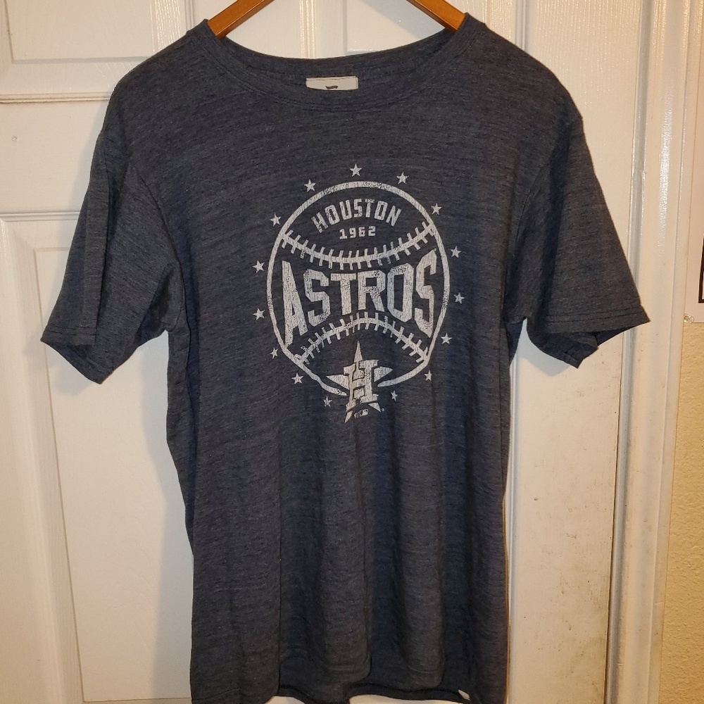 Houston Astros MLB Men's Two Seam Tri-blend